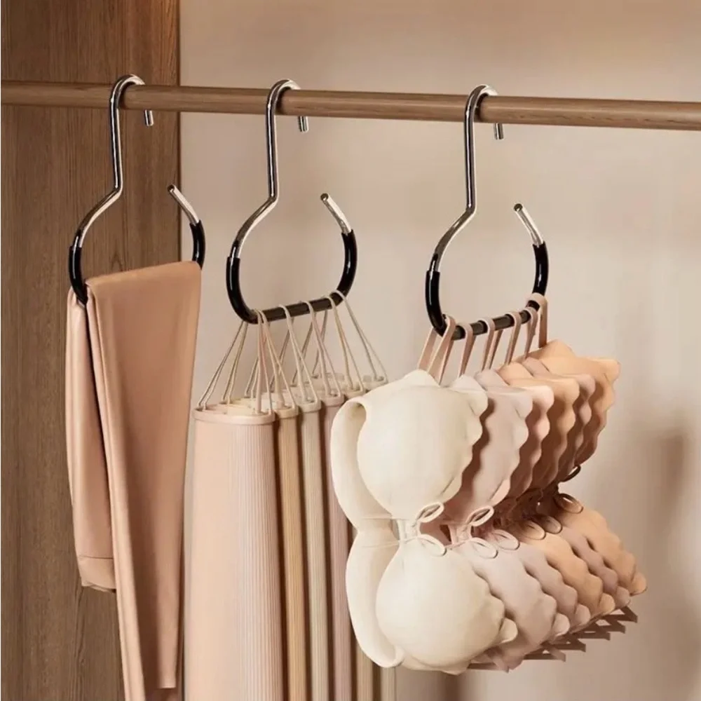 4PK Black Metal Hangers
